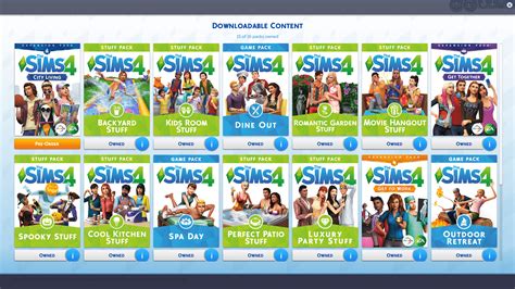 All Sims 4 Game Packs