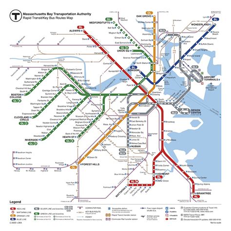 Boston Subway - The "T" - Boston Public Transportation - Boston ...