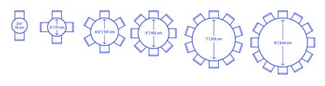 Dimensions Of Round Dining Tables - Image to u