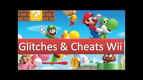 New super mario Bros.Wii Glitches & Cheats - YouTube