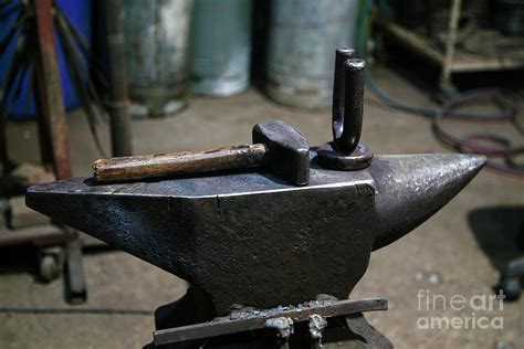 Anvil In A Forge Photograph by Photostock-israel/science Photo Library ...