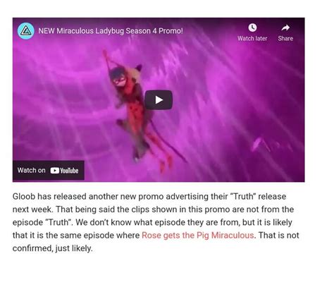 Miraculous Spoiler | Miraculous, Miraculous ladybug, Truth