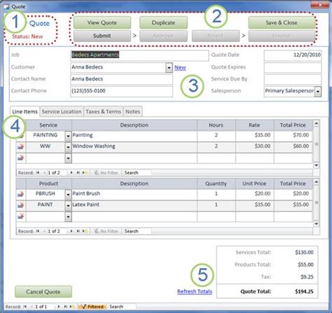 45+ Access Simple Invoice Template Images | Invoice Template Ideas