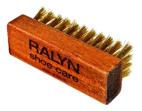 Ralyn Suede Shoe Brush - Brass Bristle Brush - 3” Suede Brush for Shoes ...