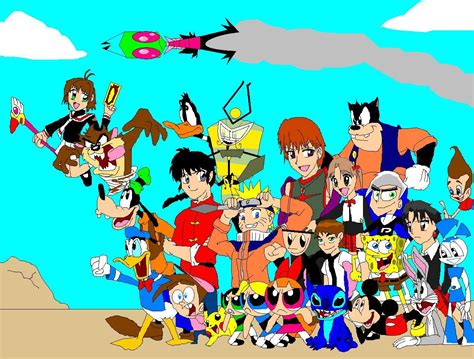 The Ultimate Cartoon Crossover 2 by nicktoonhero - Fanart Central