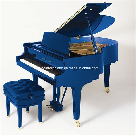 Middleford Custom Blue Grand Piano Gp-190b - Grand Piano and Mechanical ...