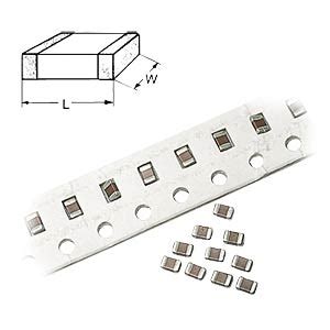 SMD-0603 100K: SMD chip resistor 0603, 100 K-Ohm, 1% at reichelt elektronik