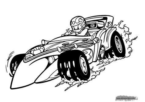 Mickey and the Roadster Racers Coloring Pages