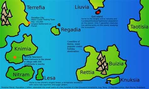 Paradise Planet Map by BudCharles on DeviantArt