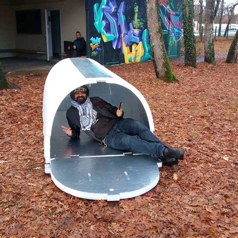 Engineer Invents Compact Personal Shelters For The Homeless That Retain ...