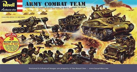 Revell Army Combat Team Gift Set S | Revell, Revell model kits, Army