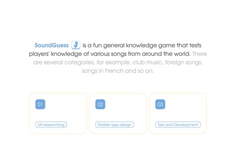 Music quiz game :: Behance