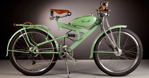 Electric Bikes Made Out Of Vintage 1950s Bike Parts