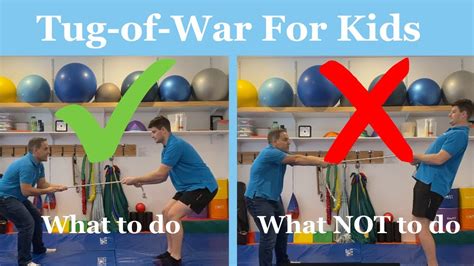 Tug-of-War for Kids: Importance of Posture and Alignment - YouTube