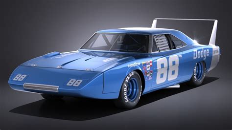 3D Dodge Charger Daytona 1969 NASCAR | CGTrader