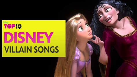 Disney Top 10 Villain Songs - Video