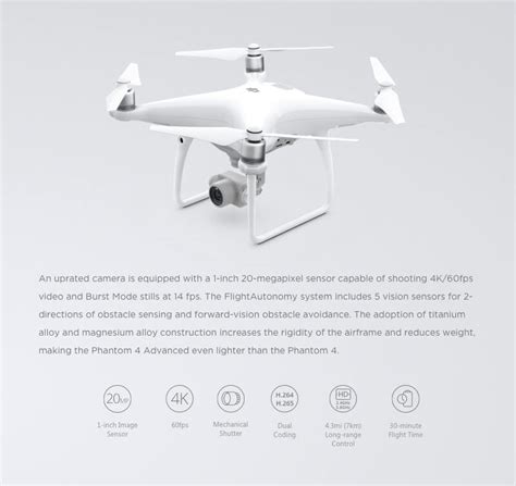 ขาย DJI Phantom 4 Advanced ราคา 35,899 บาท - DJI Bangkok