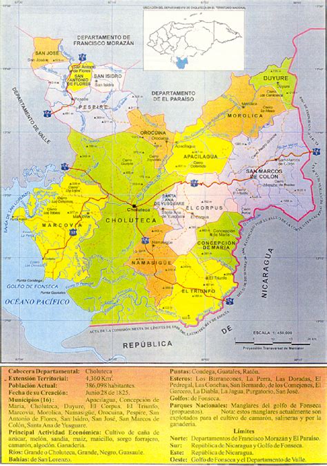 Paisaje Halar comerciante mapa satelital de choluteca honduras grieta ...