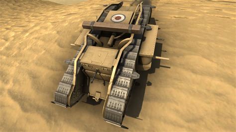 ArtStation - Tank MK1