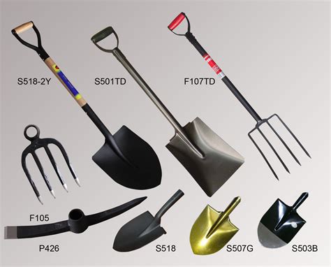 All Types of Spade, Fork, Fork Hoe, Steel Shovel - Shovel and Steel Shovel