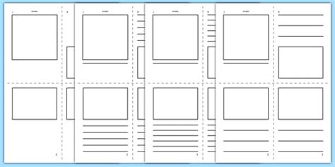 Free Online Booklet Template (teacher made) - Twinkl