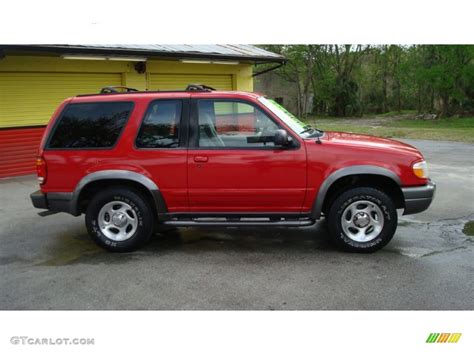 Bright Red Clearcoat 1999 Ford Explorer Sport 4x4 Exterior Photo ...