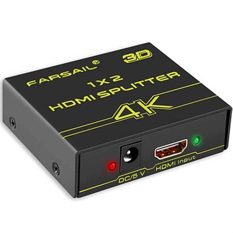 Top 10 Best HDMI Splitters in 2021 - HQReview | Hdmi splitter, Hdmi ...