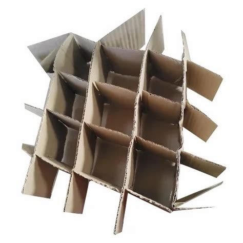 Box Cardboard Partition Tray at Rs 18/piece | Corrugated Packaging ...