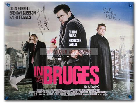 In Bruges signed quad poster | Big Screen Autographs