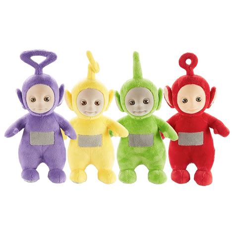 Buy Set of 4 Teletubbies 26cm Talking Po & Laa-Laa & Dipsy & Tinky ...