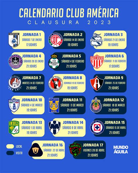 Introducir 35+ imagen calendario de club américa - Abzlocal.mx