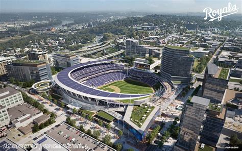 Kansas City Royals unveil renderings of possible sites for a stadium by ...