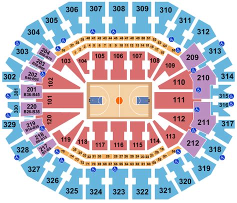 Disney On Ice Tickets | Seating Chart | KFC Yum! Center | Basketball