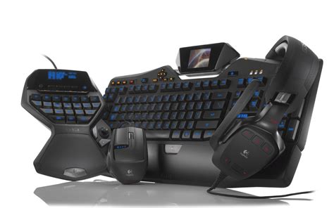 Black Logitech gaming keyboard; mouse and headset HD wallpaper ...