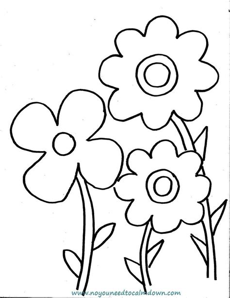 Top Notch Spring Flower Coloring Pages Line Plot Worksheets 3rd Grade