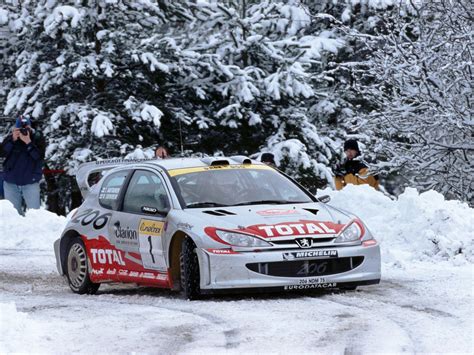 Peugeot 206 WRC Rally Car | Racing, Rally car, Peugeot