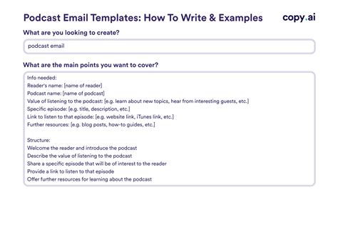 Podcast Email Templates: How To Write & Examples