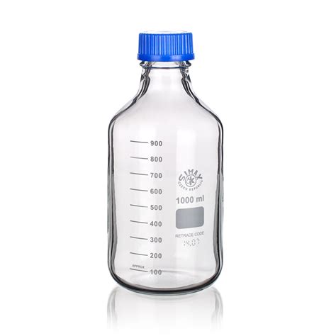 Reagent Bottle -1/+1.5 Bar, Borosilicate Glass 3.3 - Smith Scientific