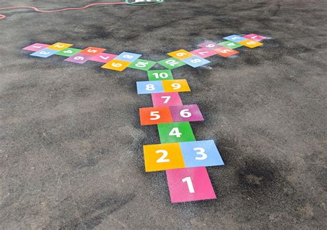 Hopscotch Playground Markings for Schools | Thermoplastic | Hopscotch ...