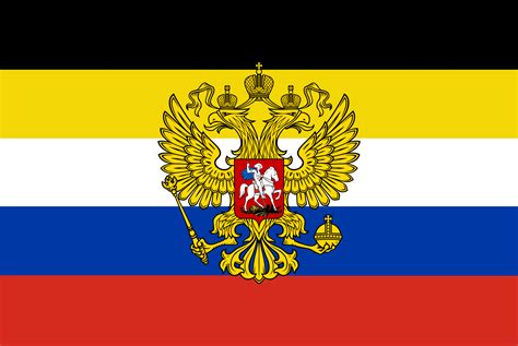 I found a flag with a combination of Russian Empire and Russian ...