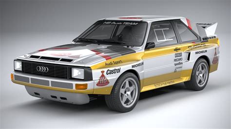 Audi Sport Quattro Rally 1985 3D Model $159 - .ma .max .obj .c4d .lwo ...