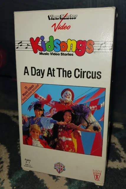 KIDSONGS: A DAY At The Circus (VHS, 1987) View Master Video EUR 10,85 ...