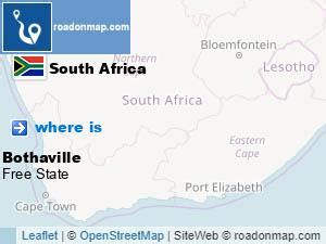 Where is Bothaville Lejweleputswa, Free State South Africa