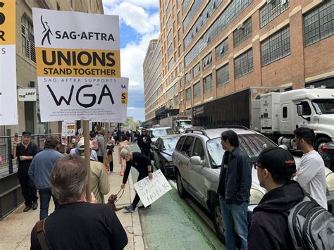 WGA Strike Targets Billions With Second Day Of NYC Picketing