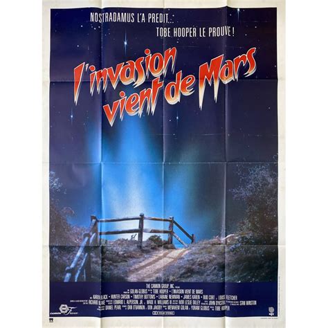 INVADERS FROM MARS French Movie Poster - 47x63 in. - 1986