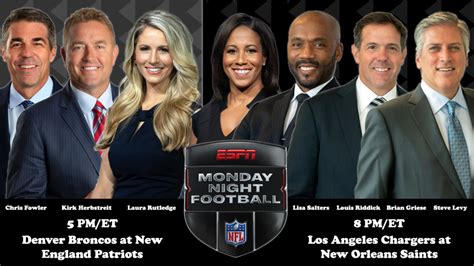 ESPN to Air Monday Night Football Doubleheader in Week 5 - ESPN Press ...