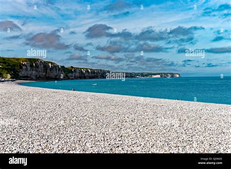 Beach in Fecamp, Normandy, France Stock Photo - Alamy