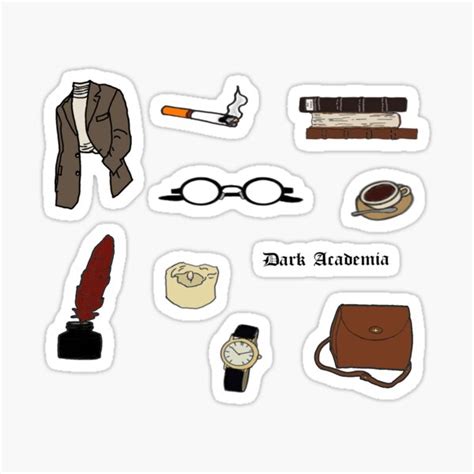 Dark Academia Stickers for Sale | Dark academia aesthetic wallpaper ...