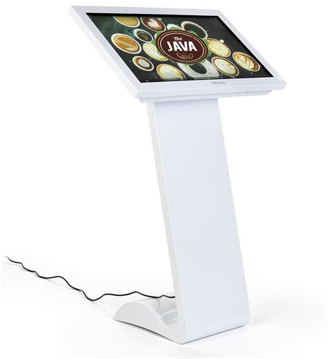 32” Slanted Touch Screen Digital Kiosk, 10pt PCAP Display, Android 7.1 ...