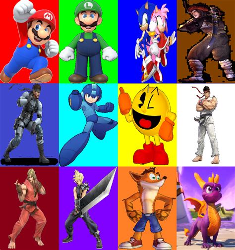 Super Mario Crossover Heroes Characters Unlock by Rutgervdc on DeviantArt